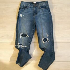 SO High Rise Vintage Stretch Mom Jeans